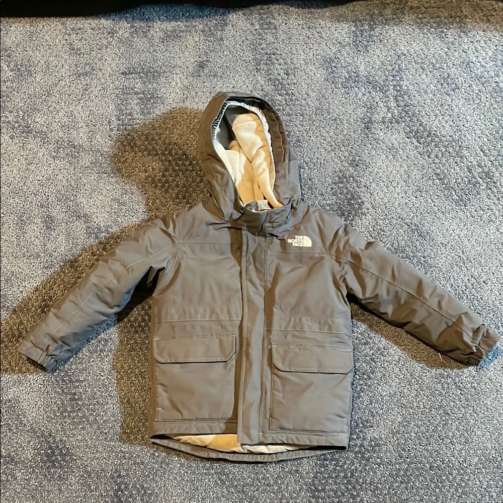 The North Face Kids' Gray Hooded Jacket